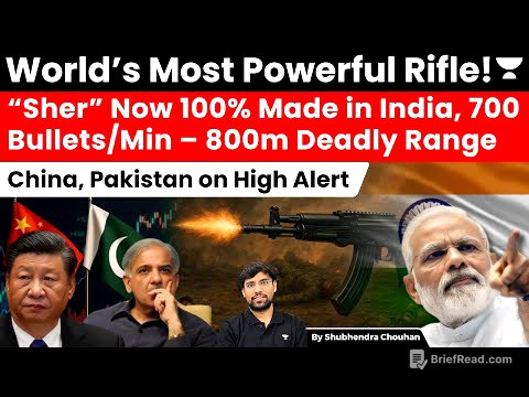 AK-203 Sher: India’s Most Powerful Rifle Now Fully Made in India | 700 RPM, 800m Range