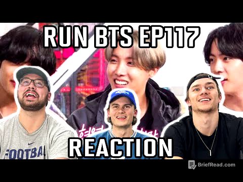 K-POP NEWBIES WATCH RUN BTS 117!