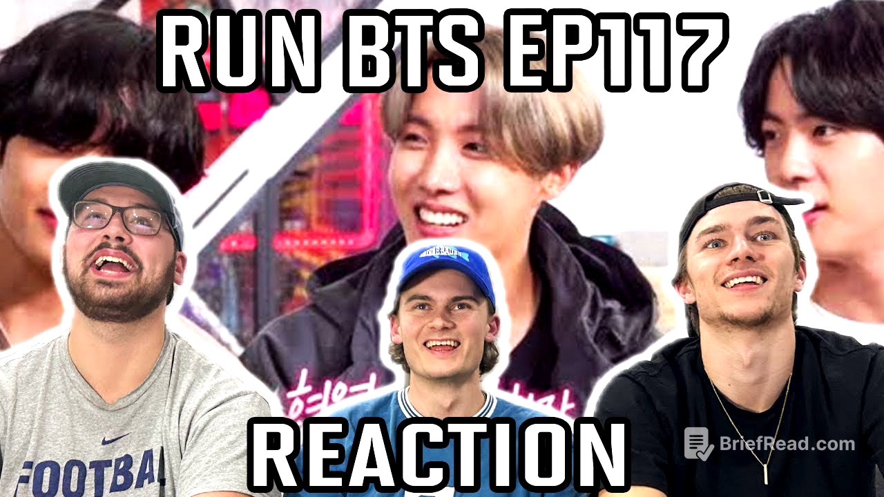 K-POP NEWBIES WATCH RUN BTS 117!