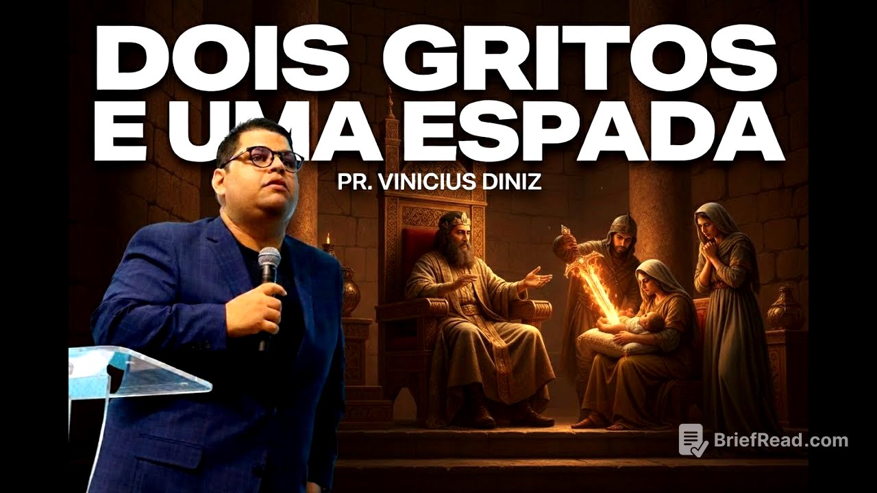 SALOMÃO E AS DUAS MULHERES — Como DECIDIR CERTO em meio à CONFUSÃO