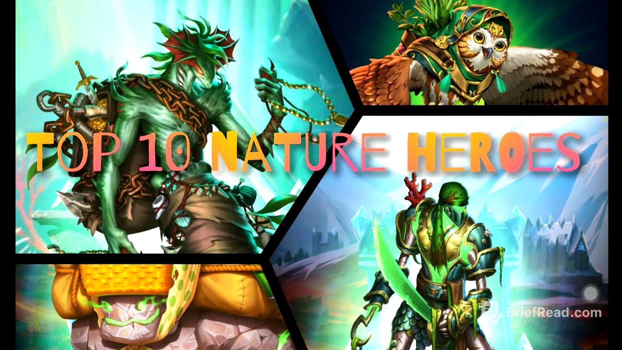 Empires & Puzzles Top 10 Nature Heroes of All time!! Full hero list and rankings au' Natural 💚💚👍🍻
