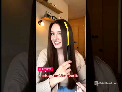 Shortened: Festive Hair Chalk Combs