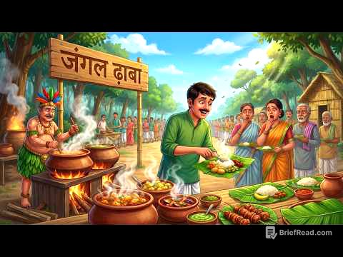 जंगल ढाबा | Jungle Dhaba | Hindi Kahaniya | Animated Stories