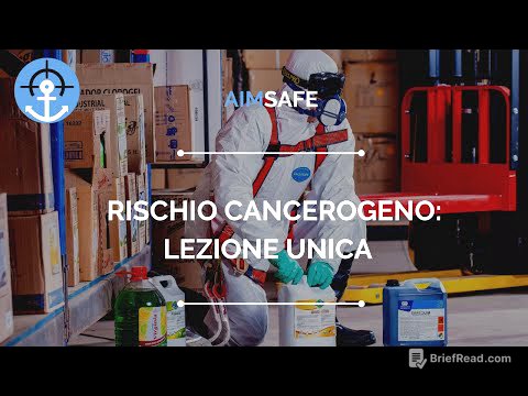Rischio cancerogeno: lezione unica