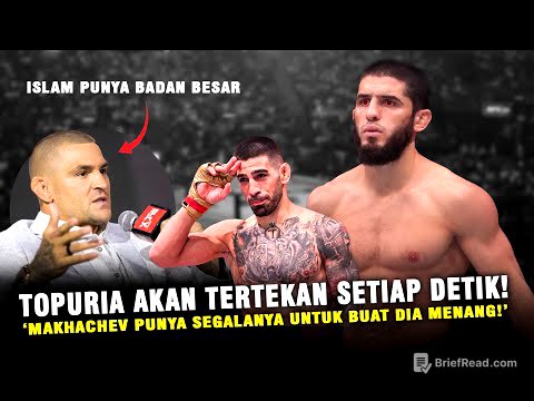 NGERIII!🔥 POIRER Anggap Topuria Takkan Mampu Hadapi Tekanan Makhachev! "Dia Itu Monster Menakutkan!"