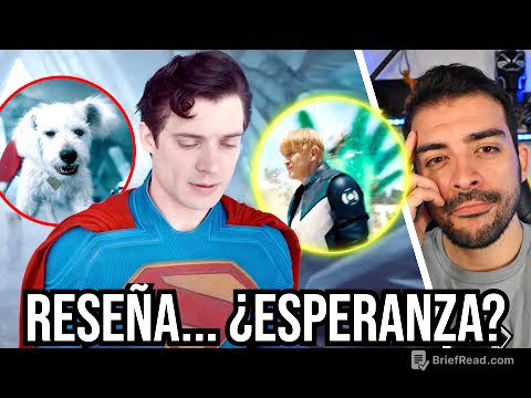 Superman reseña SINCERA... perdió o ganó la esperanza? Sin spoilers