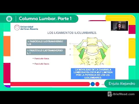 Columna Lumbar  Parte 1 - Lic. Enjuto Alejandro