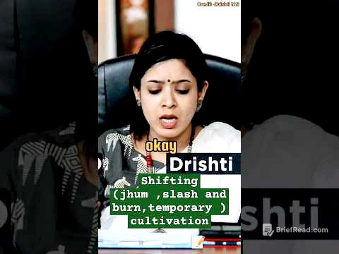 what is ❓shifting cultivation 🎋🪴🌾 #upsc #dreamcivilservant #motivation #civilserviceinterview