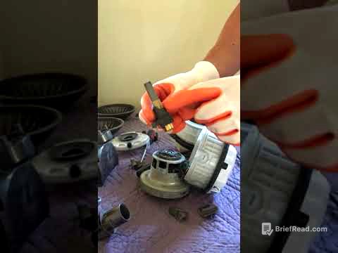 Dyson DC39 complete disassembly for trouble shooting