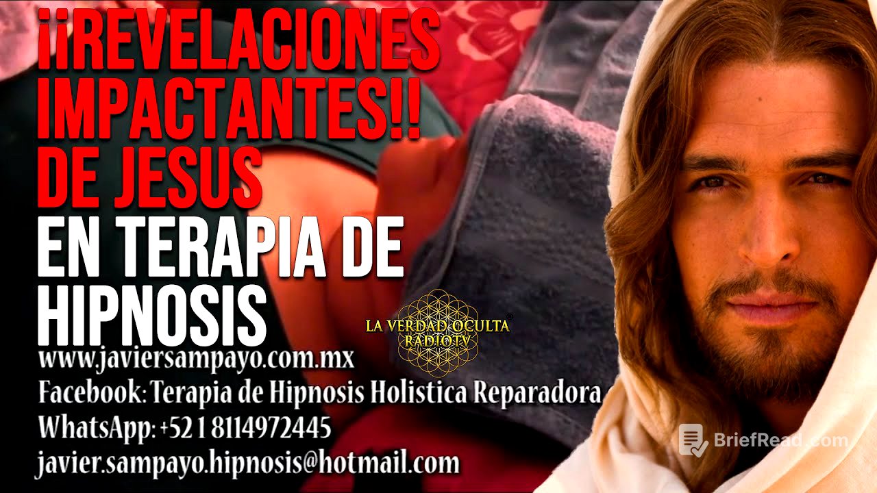 REVELACIONES IMPACTANTES de Jesús en conexión asombrosa con terapia de hipnosis - Javier Sampayo