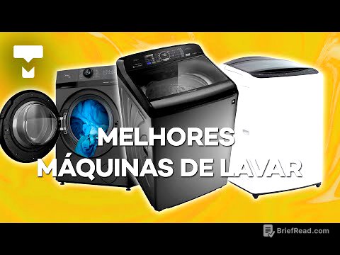 TOP 7 MELHORES MÁQUINAS DE LAVAR ROUPA em 2025