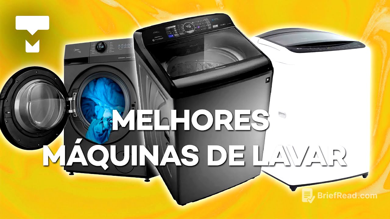 TOP 7 MELHORES MÁQUINAS DE LAVAR ROUPA em 2025