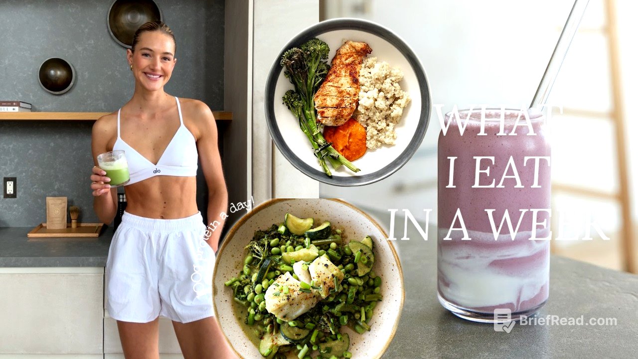 WHAT I EAT IN A WEEK | high protein to build lean muscle | easy home recipes