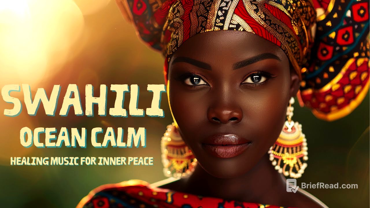 Swahili Ocean Calm 🌊 | Tribal Healing Music | Deep Relaxation & Nature Sounds