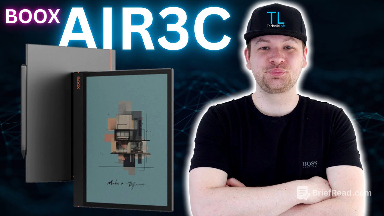 Onyx Boox Note Air 3C Erfahrungsbericht - Besser als der Kindle Scribe! | TechnikLoft