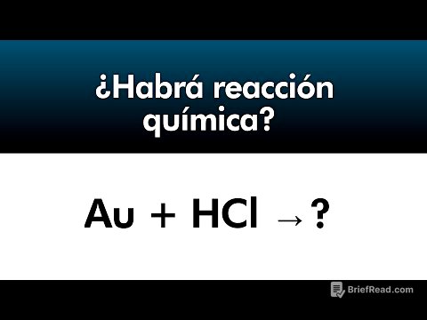 Cómo PREDECIR REACCIONES químicas | Serie de actividad de los Metales