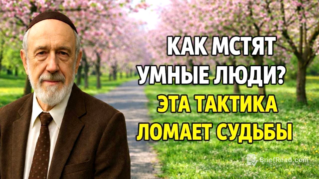 Как Мстят Умные Люди? Беспроигрышная тактика! | Еврейская Мудрость