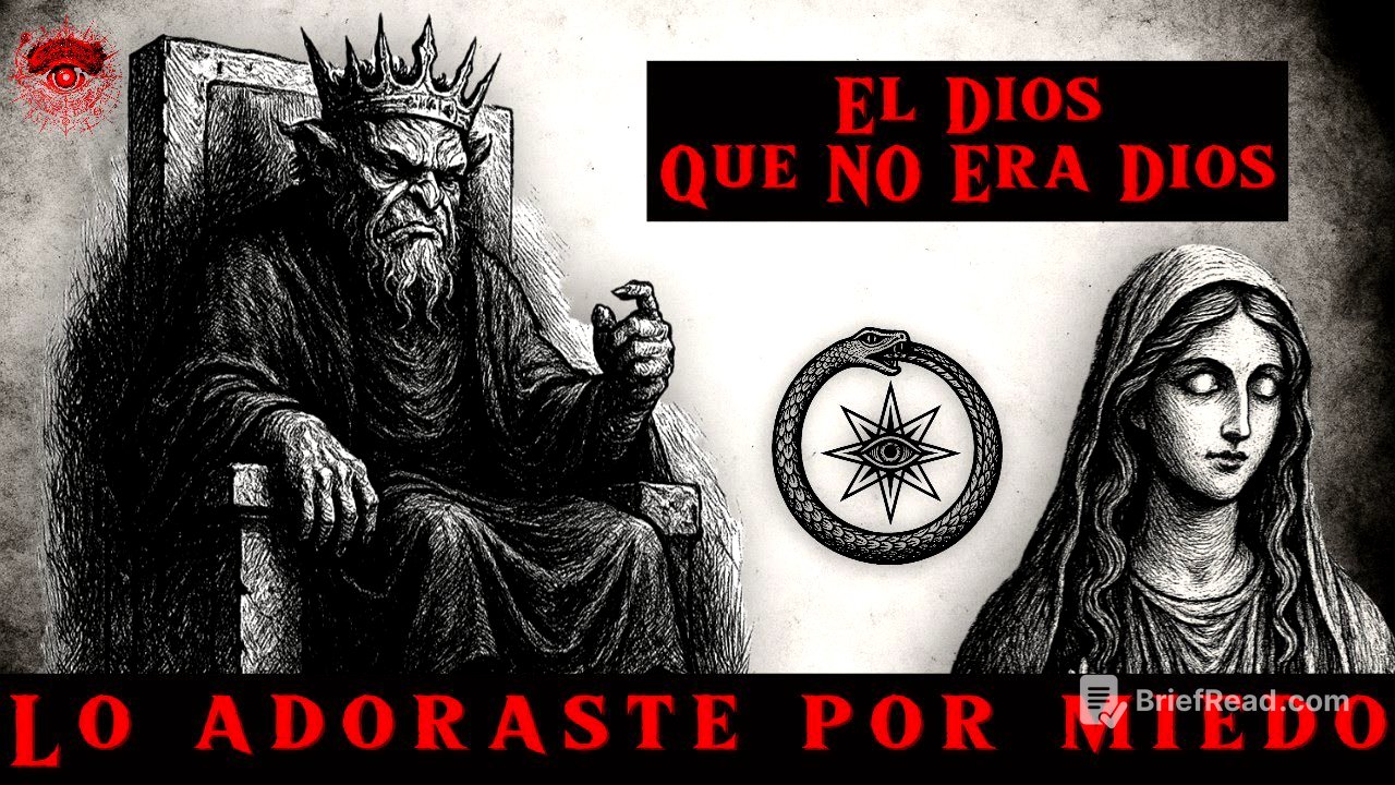 El Yahvé de los Evangelios Gnósticos 😨 Un Dios que NO Debía Reinar