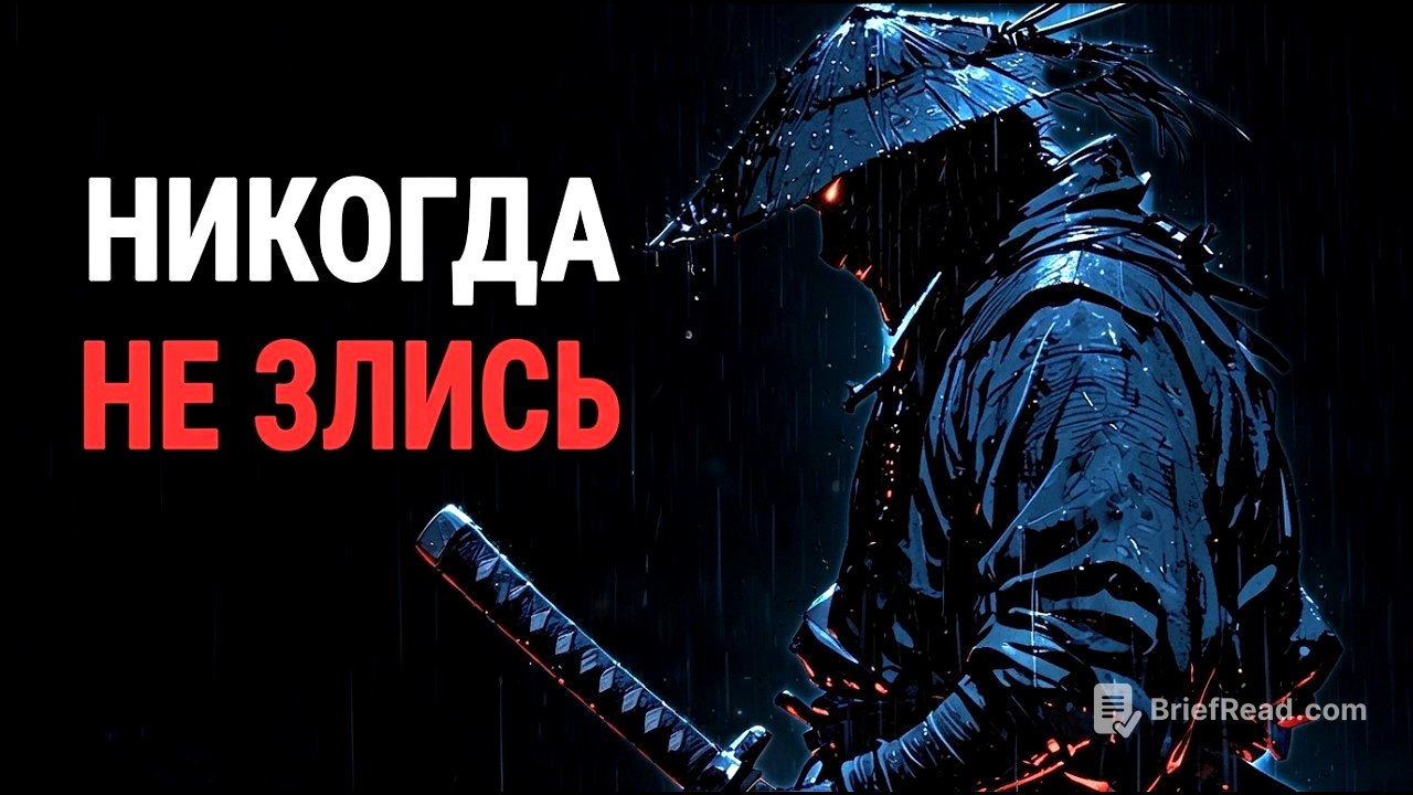 Как навсегда перестать злиться - Миямото Мусаши
