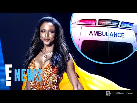 Miss Jamaica Falls Off Miss Universe Stage, Leaves on Stretcher | E! News