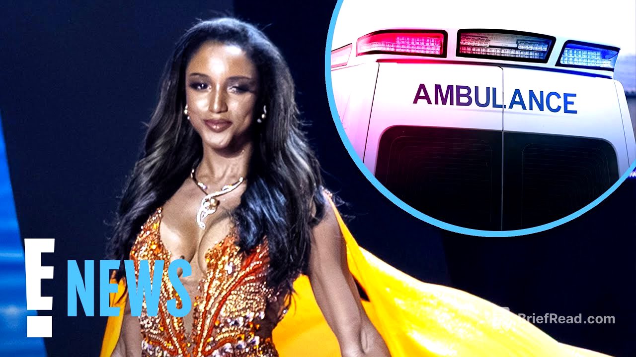 Miss Jamaica Falls Off Miss Universe Stage, Leaves on Stretcher | E! News