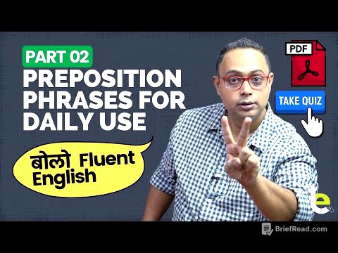 Learn Preposition Phrases To Speak Fluent English - Part 02 | Smart English Phrases For Daily Use