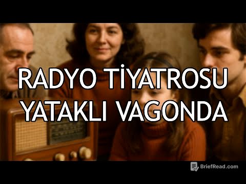 Radyo Tiyatrosu Yataklı Vagonda Polisiye Suç İLK KEZ YAYINDA