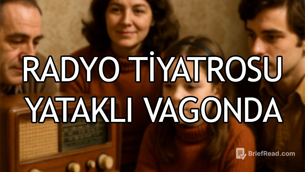 Radyo Tiyatrosu Yataklı Vagonda Polisiye Suç İLK KEZ YAYINDA