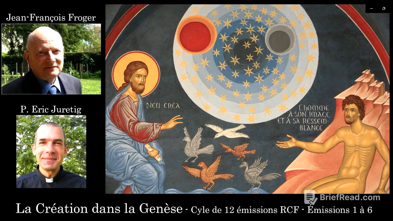 Jean-François Froger - La Création dans la Genèse - Emissions 1-6
