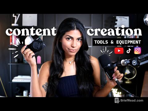 Content Creation for Beginners: All Tools & Equipment You Need