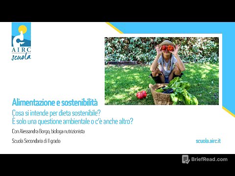 Alimentazione e sostenibilità - Webinar AIRC