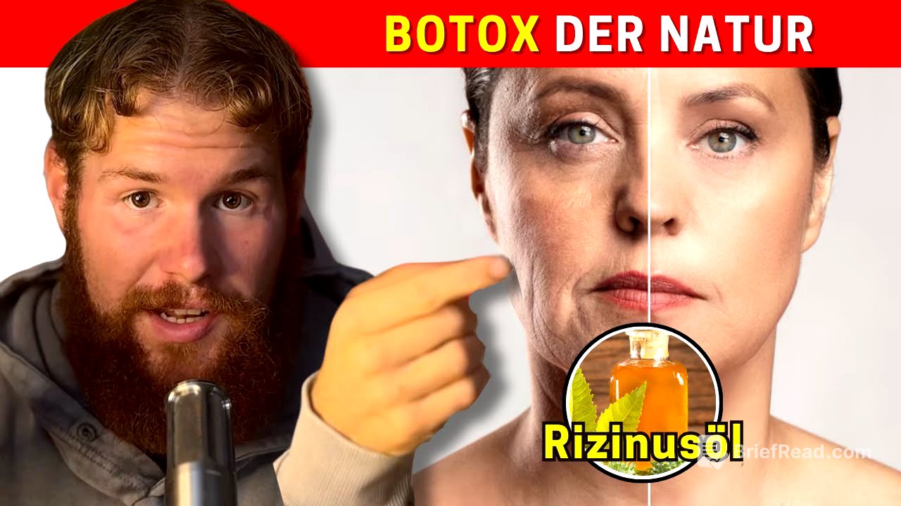 Rizinusöl fürs Gesicht (NATÜRLICHES BOTOX)