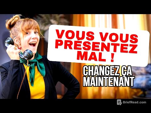 Ce que personne ne vous dit sur la façon de se présenter correctement