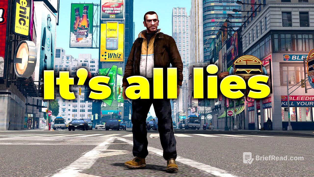 The GTA 4 Remaster doesn't exist