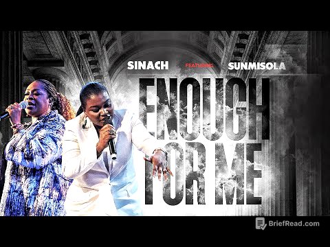 SINACH: ENOUGH FOR ME  ft Sunmisola Agbebi