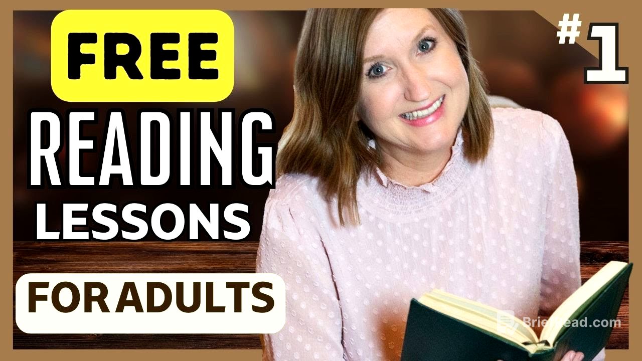 Learn To Read Fast: Free Phonics Lesson For Adults With Dyslexia #1 | Learn Reading #learnreading