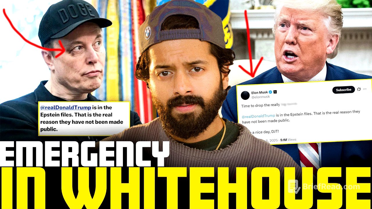 🚨CIVIL WAR: Trump Vs Elon Musk FIGHT Explained🤺 | What Happened? | Aye Jude✊
