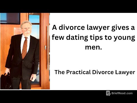 A divorce lawyer gives a few dating tips to young men. #dating #relationship #bestlife