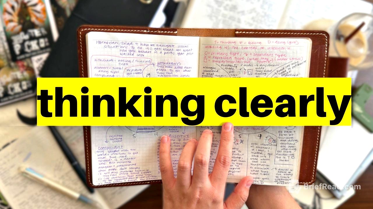 The Thinking Book: How to Fix Mental Fog Forever