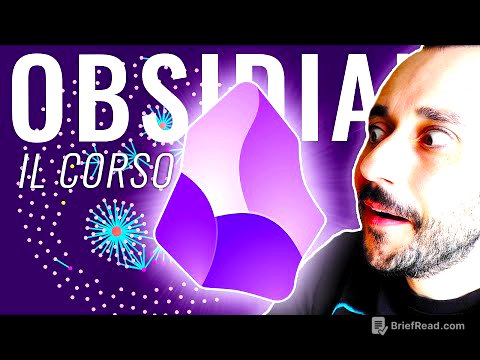 🔥 Il Corso Definitivo su Obsidian: Impara a Usarlo al Massimo delle Sue Potenzialità