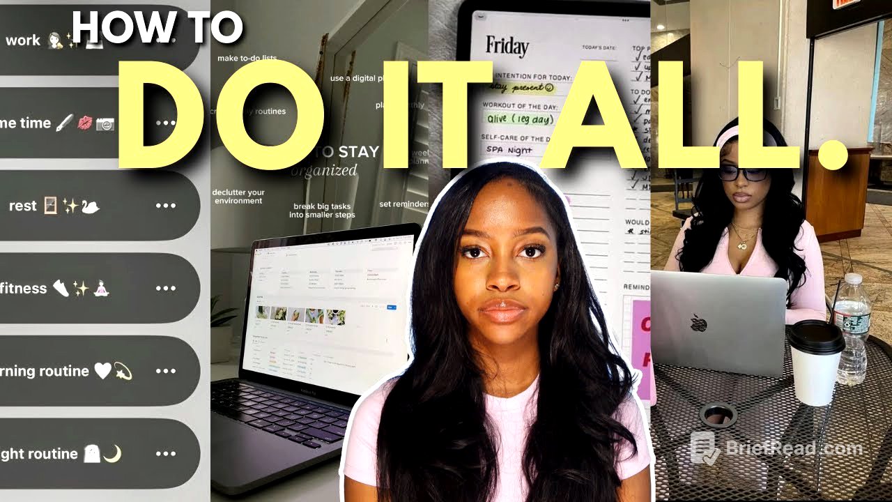 How To Make Time For EVERYTHING | productivity & discipline