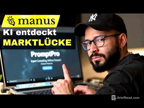 Es ist einfach nur noch KRANK... Manus KI baut in 25 Min. ein Business