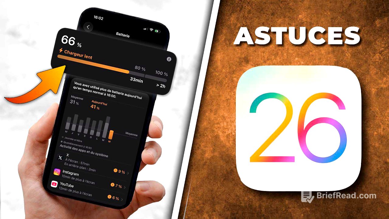 20 ASTUCES et NOUVEAUTÉS CACHEES sur iOS 26 !