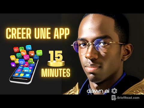 Comment Créer Une Application sans Coder en 15 minutes