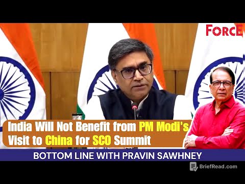 India Will Not Benefit from PM Modi's Visit to China for SCO Summit
