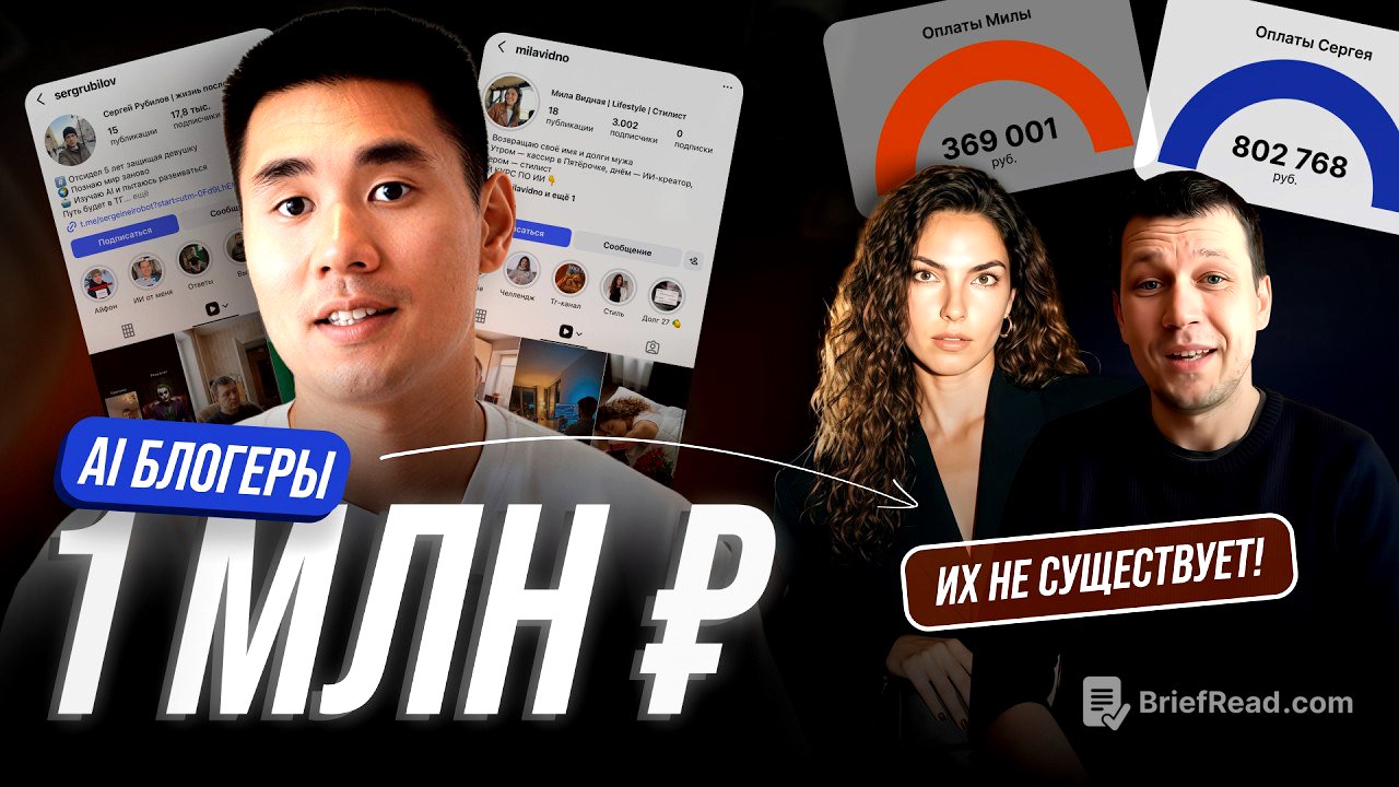 Я создал AI-блогеров и заработал 1 000 000 ₽ за месяц (без вложений)