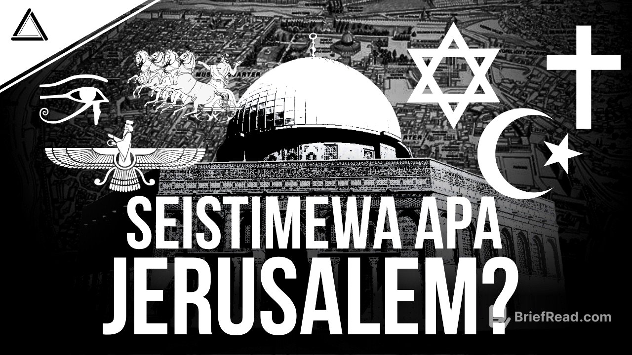 3.000 Tahun Sejarah Kota Paling Diperebutkan Dalam Sejarah! | Sejarah Kota Jerusalem | Historia #13
