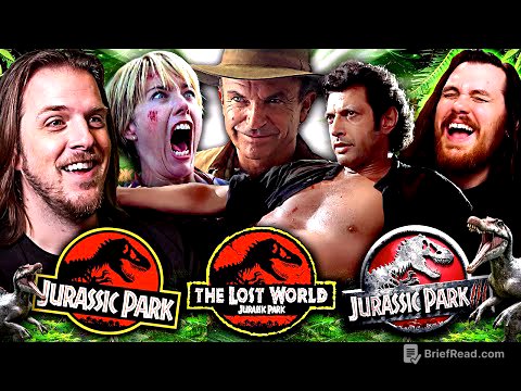 We BINGED the **JURASSIC PARK** TRILOGY
