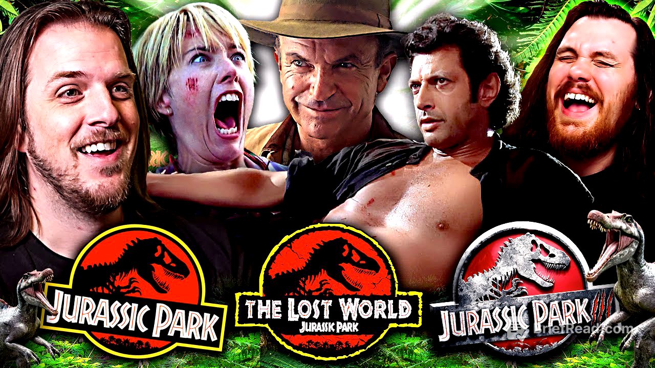 We BINGED the **JURASSIC PARK** TRILOGY