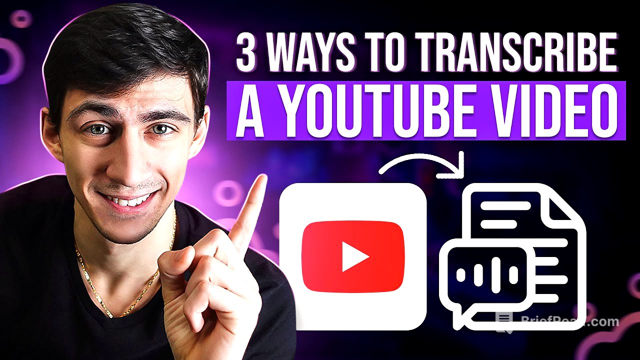 3 Simple Hacks to Get a YouTube Video Transcript